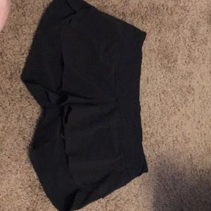 Black Lululemon shorts